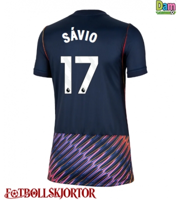 Tottenham Hotspur Savio #17 Bortatröja Dam 2026-27 Kortärmad
